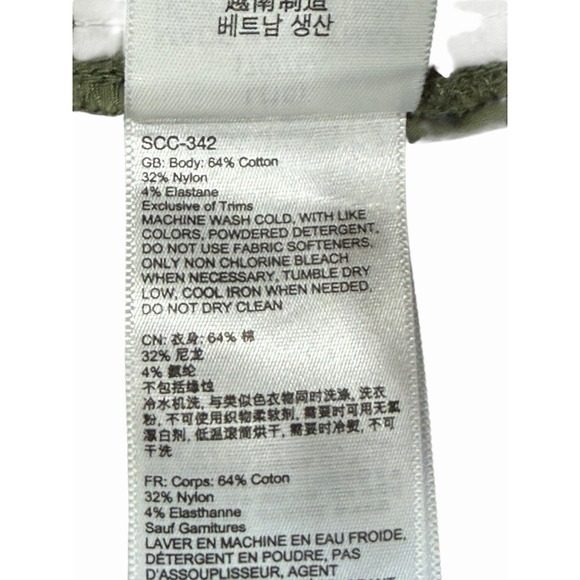 Marmot Womens Pants Roll Up Hiking Outdoors Convertible Cropped Green 10 Stretch - Picture 4 of 8